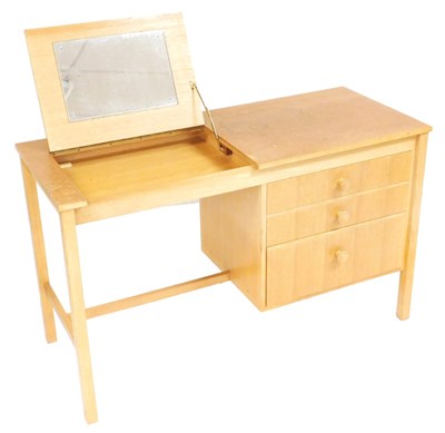 Lot 792 - A Meredew dressing chest and wardrobe, the...