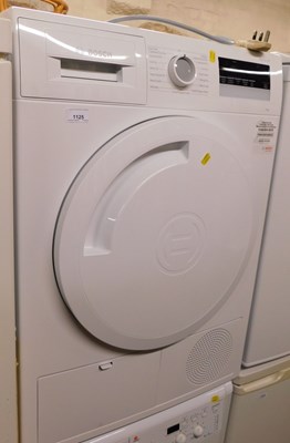 Lot 1125 - A Bosch Series 4 tumble drier.