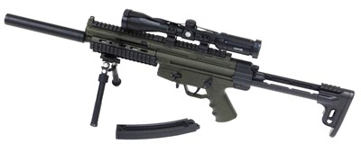 Lot 837 - A GSG 16 .22 calibre semi-automatic rifle,...