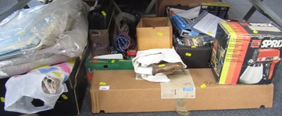 Lot 2080 - Household tools, including a hand saw,...