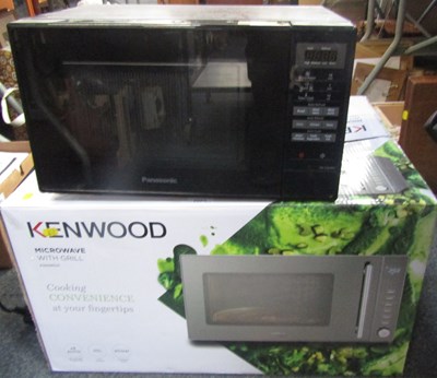 Lot 2083 - A Kenwood microwave with grill, model K30GMS21,...