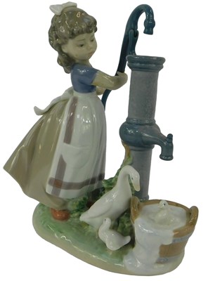 Lot 107 - A Lladro porcelain figure, modelled as a young...