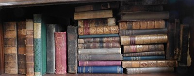 Lot 123 - 19thC and later leather bindings, to include...