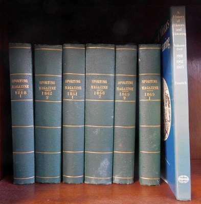 Lot 173 - Sporting magazine. 6 volumes comprising 1868 1...