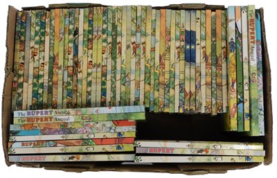 Lot 130 - Rupert annuals, predominantly 1970s, some...