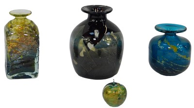 Lot 141 - A group of studio and other glassware, to...