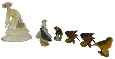 Lot 133 - A Coalport Ladies of Fashion porcelain figure,...