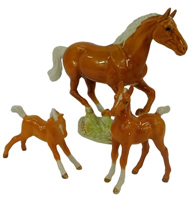 Lot 170 - A Beswick figure, modelled as a galloping...