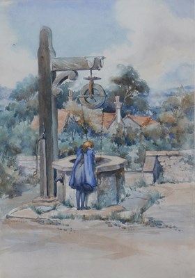 Lot 267 - Evelyn Thomson. Looking Down the Well,...