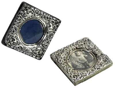 Lot 346 - An Edward VII silver photograph frame, of...