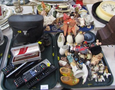 Lot 2117 - Assorted items, including ceramic ornamental...