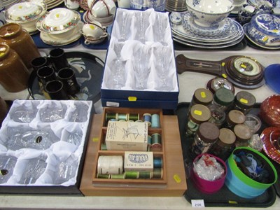 Lot 2125 - Needlework items, including buttons, cotton,...