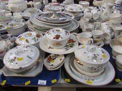 Lot 2128 - Ceramics in the form of dinner wares by...