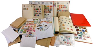 Lot 505 - GB and world stamps, loose and in albums, to...