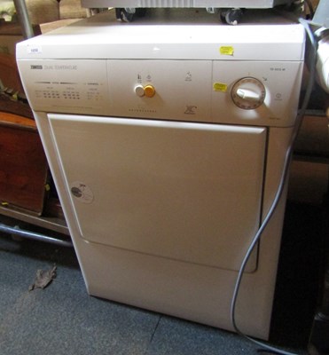 Lot 1050 - A Zanussi dual temperature tumble dryer, model...