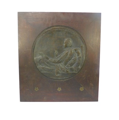 Lot 404 - After Augustus St Gaudens. A bronze relief...