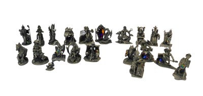 Lot 416 - A group of Tudor Mint Myth and Magic pewter...