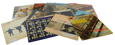 Lot 430 - A group of The Beatles records, to include Let...