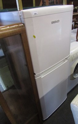 Lot 1062 - A Beko fridge freezer.