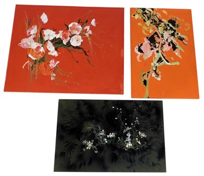Lot 277 - 20thC School. Three botanical related works,...
