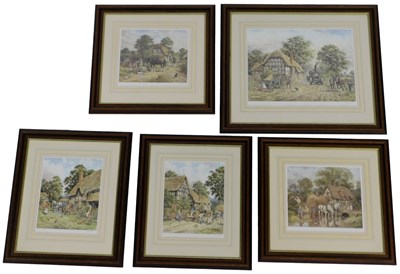 Lot 293 - After J L Chapman. Various prints depicting...