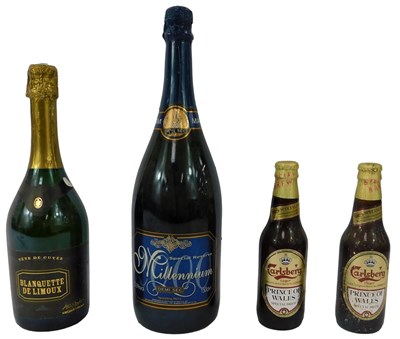Lot 539 - A group of alcohol, comprising a magnum of...