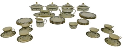 Lot 560 - A Minton porcelain Grasmere pattern part tea...