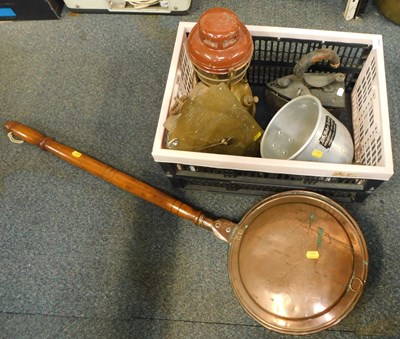 Lot 2006 - Kitchenalia and bygones, including copper...