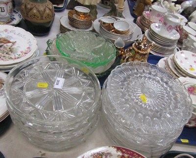 Lot 2038 - Glassware and ceramics, including a part tea...