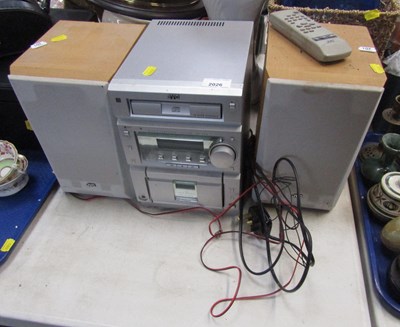 Lot 2026 - A JVC Micro Component System, UXP3R, including...