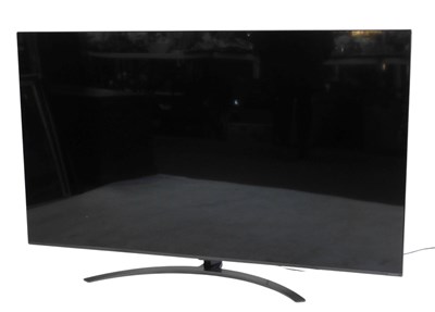 Lot 625 - An LG Nano 81 65" 4K nanocell TV, model number...