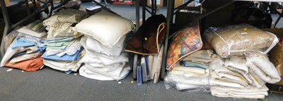 Lot 2144 - Textiles, including single fitted bed spread,...