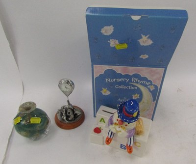 Lot 2176 - An Aynsley Nursery Rhyme Collection Snowman...