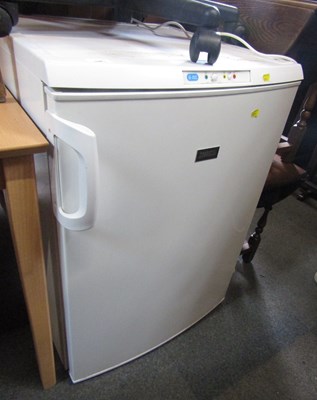 Lot 1083 - A Zanussi low freezer, 85cm high, 61cm wide,...