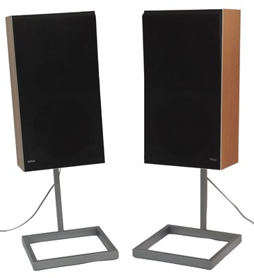 Lot 698 - A pair of Bang and Olufsen Beovox S30 speakers,...