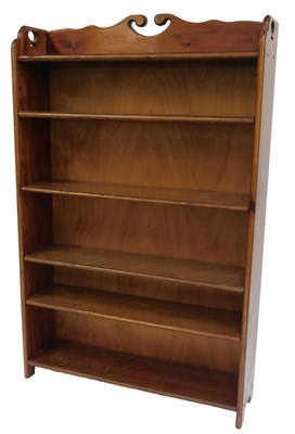 Lot 714 - An early 20thC oak and pine open...