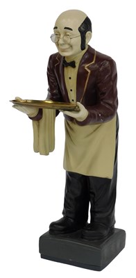 Lot 753 - A 20th painted fibreglass dumb...