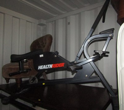 Lot 1107 - A Health Rider exercise machine.