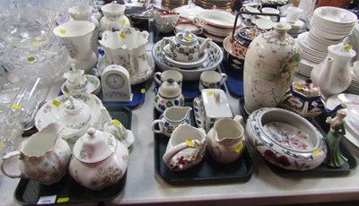 Lot 2224 - Ceramics, Aynsley bowls, Royal Worcester lava...