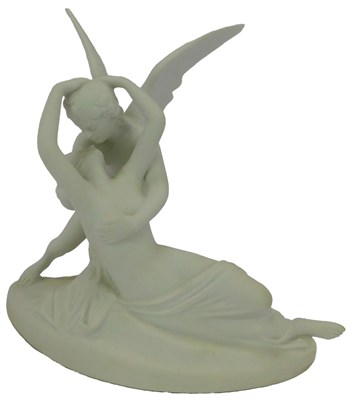 Lot 524A - A Royal Dux bisque porcelain figure group,...