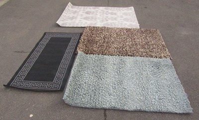 Lot 1084a - Four modern machine woven rugs.