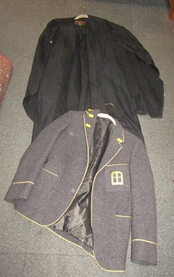 Lot 2320 - A child's blazer, and a graduation gown. (2)