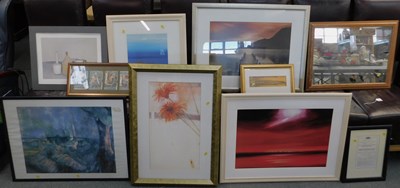 Lot 2322 - A group of prints, to include still lives, etc....