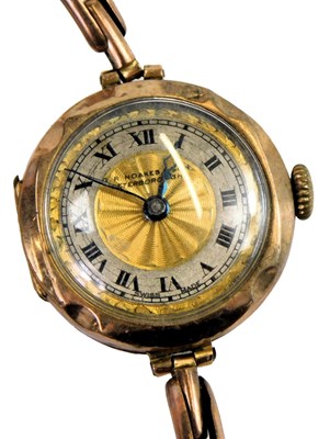Lot 339 - A 20thC lady's 9ct gold cased pocket watch,...