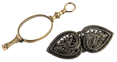 Lot 336 - A pair of Victorian gold plated lady's...