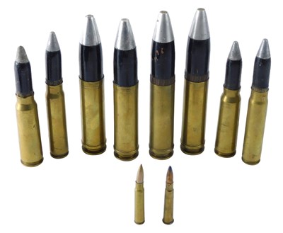 Lot 127 - A quantity of inert cartridges and shells,...