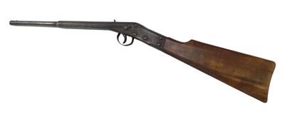 Lot 131 - A Milbro .177 air rifle, pressed steel and...