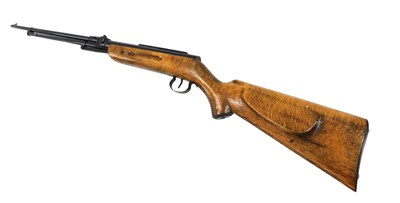 Lot 141 - A .22 calibre model 322 air rifle, side...