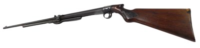 Lot 143 - A 1930s BSA .22 calibre air rifle, side lever...