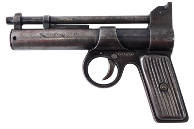 Lot 147 - A Webley Junior .177 air pistol, with metal...